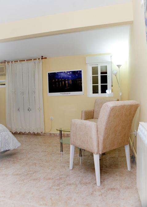 TV a/nebo společenská místnost v ubytování Apartamento La Relojera 1