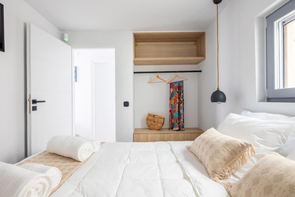 Ένα ή περισσότερα κρεβάτια σε δωμάτιο στο Kea 360 VILLAS - Aristaeus Abode