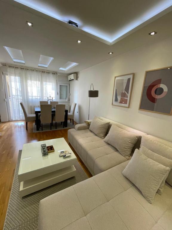 Posezení v ubytování Charme apartman