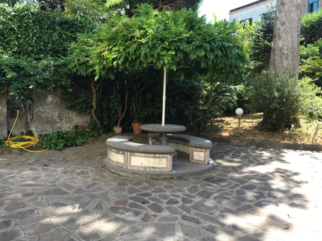 Vonkajšia záhrada v ubytovaní Villa Falconieri Sorrento Suite