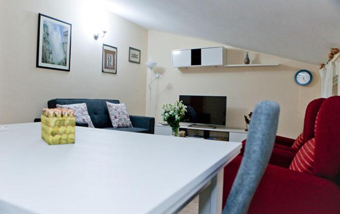 TV a/nebo společenská místnost v ubytování Apartamento La Relojera 1