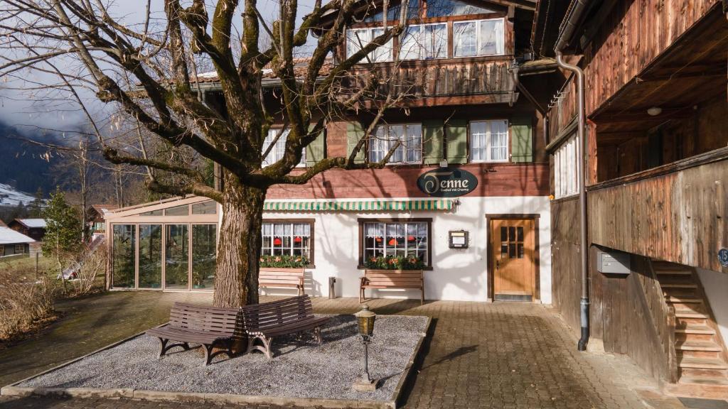 Nespecifikovaný výhled na hory nebo výhled na hory při pohledu z hotelu