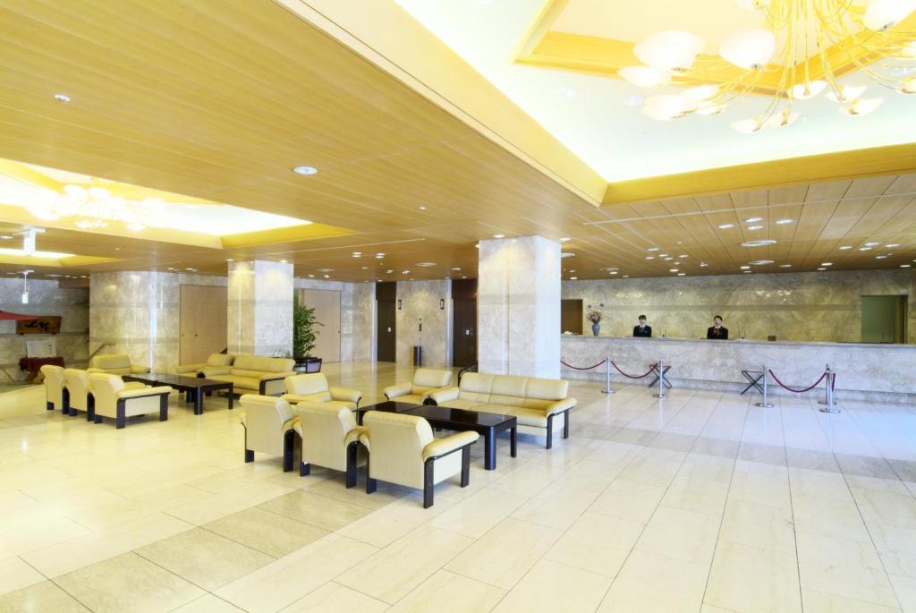 Posezení v ubytování Hotel Laforet Nasu