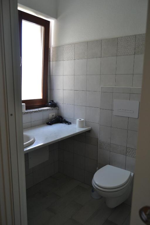 Koupelna v ubytování Hotel Sandalyon