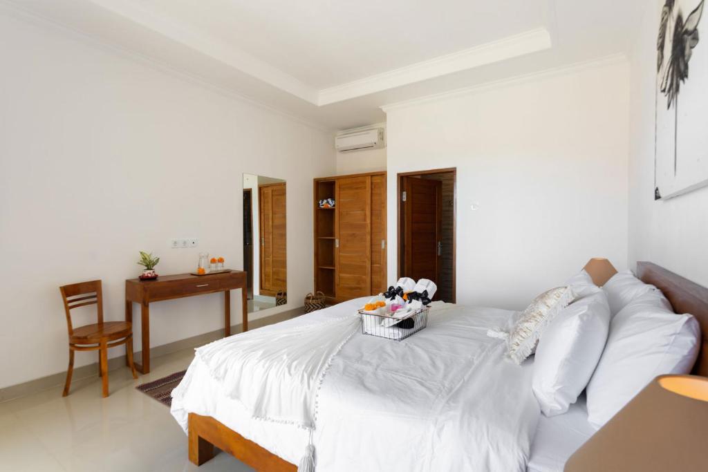 Postel nebo postele na pokoji v ubytování phoenix bed and breakfast 6