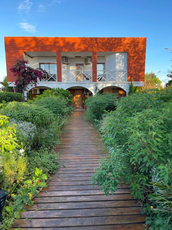 Zahrada ubytování Teanehi Bed & Breakfast