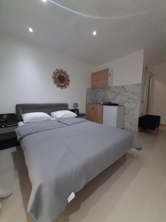 Kuchyň nebo kuchyňský kout v ubytování Becic Apartments