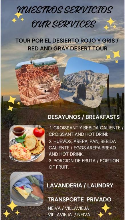 Fotografie z fotogalerie ubytování LUNA del DESIERTO TATACOA v destinaci Villavieja