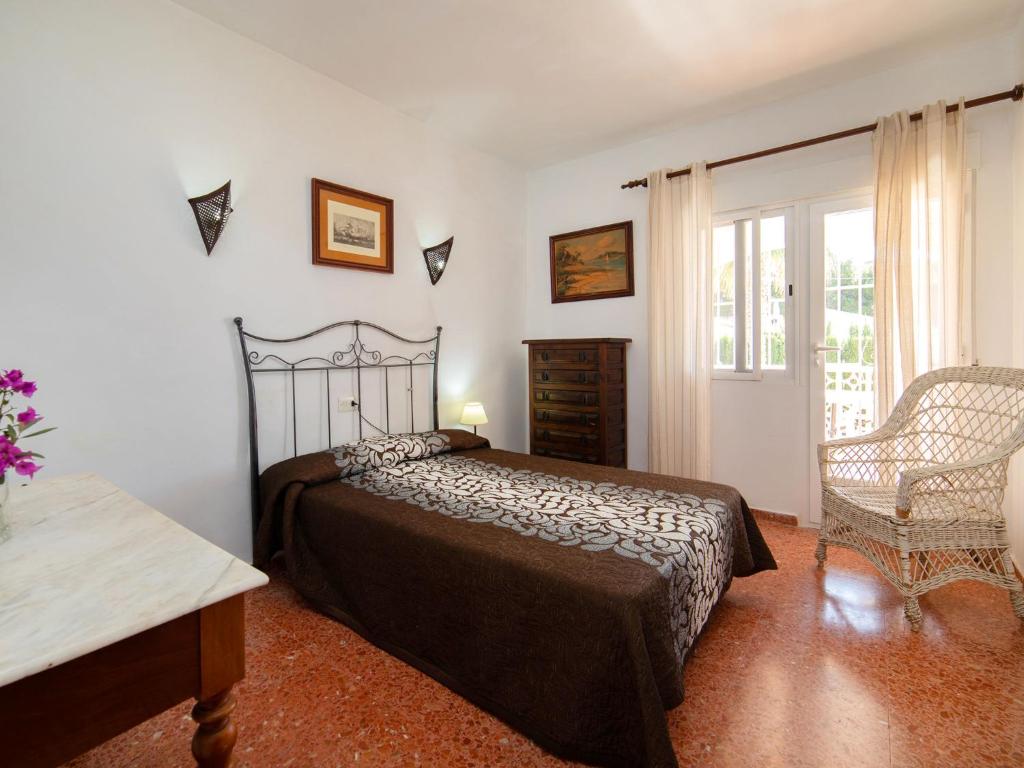 Postel nebo postele na pokoji v ubytování Villa Marfilena by Interhome