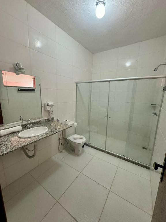 Koupelna v ubytování A S Suites