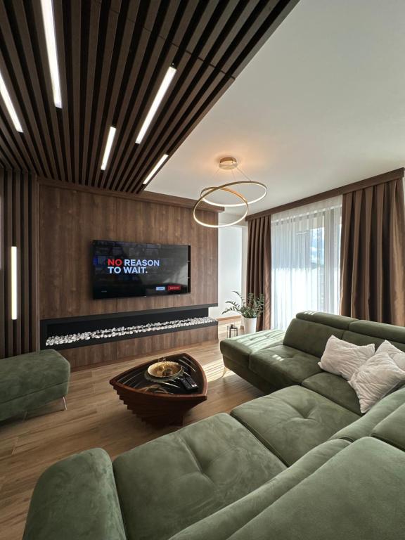 Zona d'estar a BOROVI PREMIUM wellness&spa