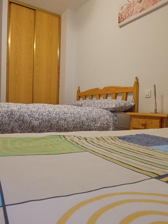 Postel nebo postele na pokoji v ubytování Apartamento Viman