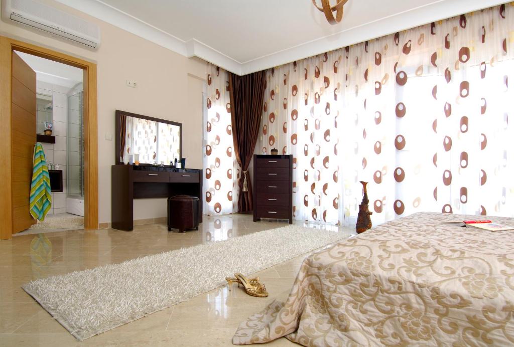 Posezení v ubytování Paradise Town Villa Lucky