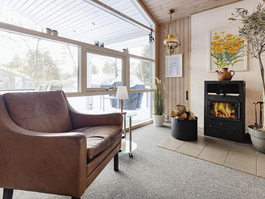 Posezení v ubytování Holiday home Fjerritslev XIX