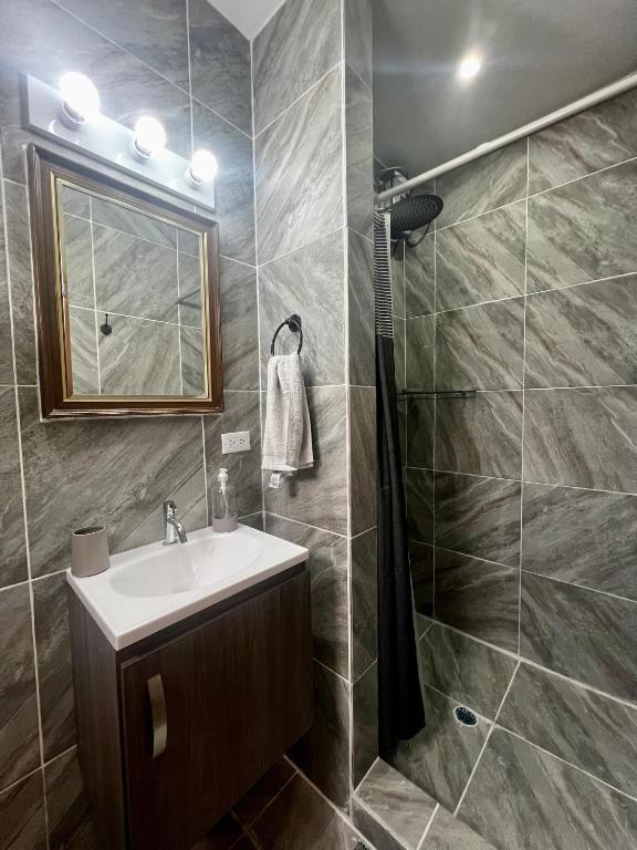 Koupelna v ubytování Apartamento en el Corazón de Boquete