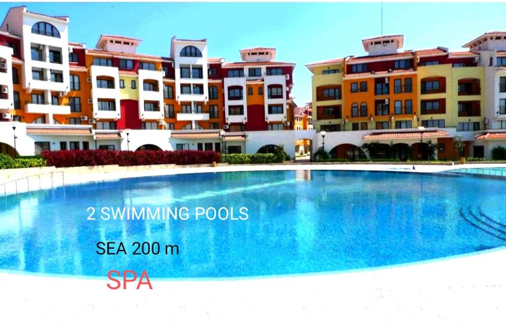The swimming pool at or close to Relax studio by the sea, Bulgaria,Nesebar,Aheloy