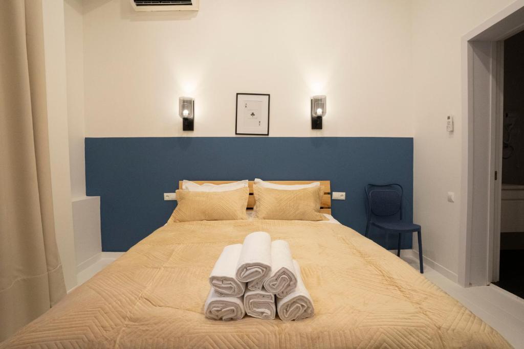 Postel nebo postele na pokoji v ubytování Sulitzer Residence