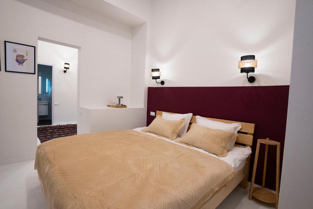 Postel nebo postele na pokoji v ubytování Sulitzer Residence