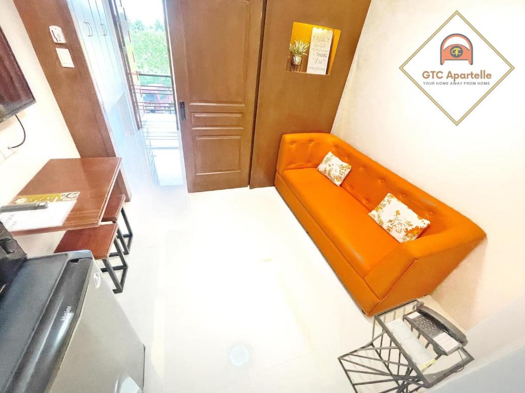 Posezení v ubytování GTC Apartelle