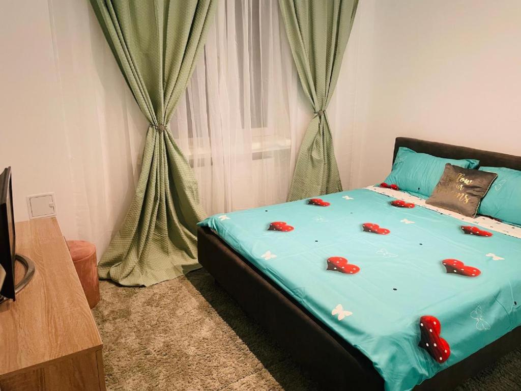 Cama o camas de una habitación en Apartament M