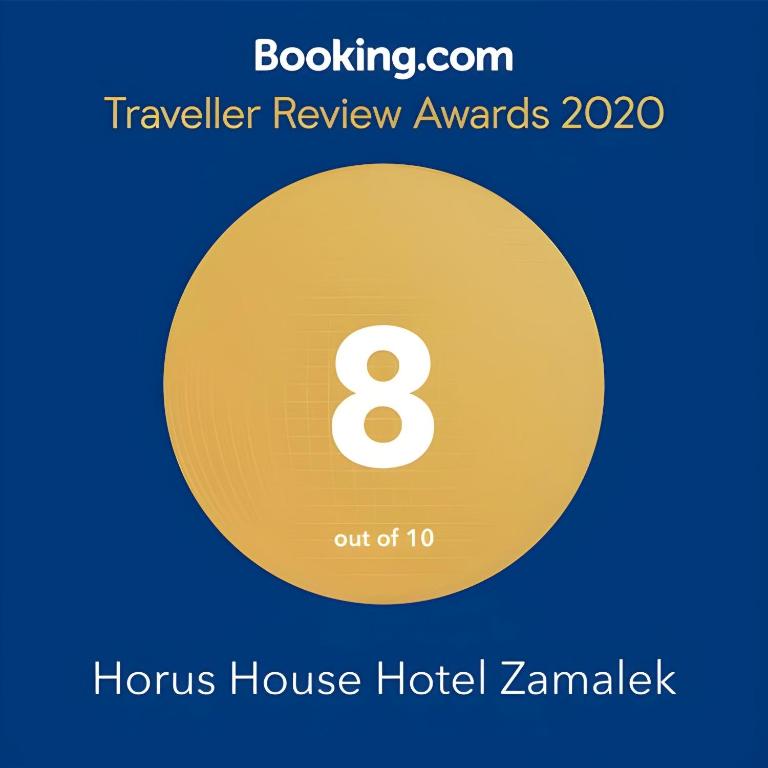 Certifikát, hodnocení, plakát nebo jiný dokument vystavený v ubytování Horus House Hotel Zamalek