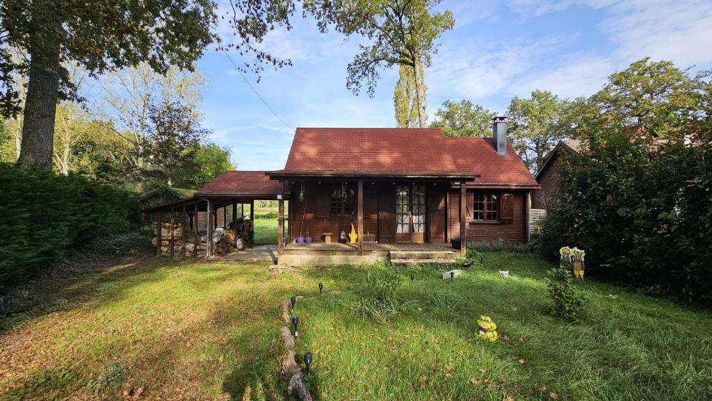 Zahrada ubytování Chalet de Béon
