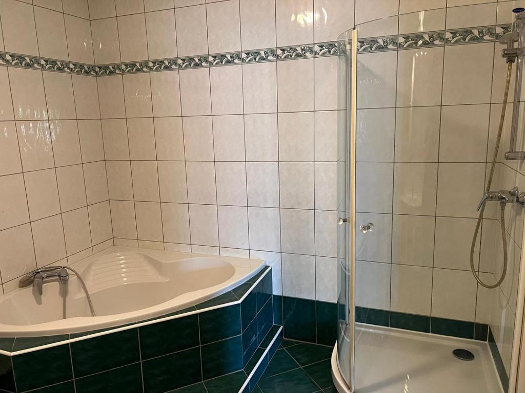 Koupelna v ubytování Workers Apartment für die besten Monteure in 8600 Bruck Mur und in 8700 Leoben