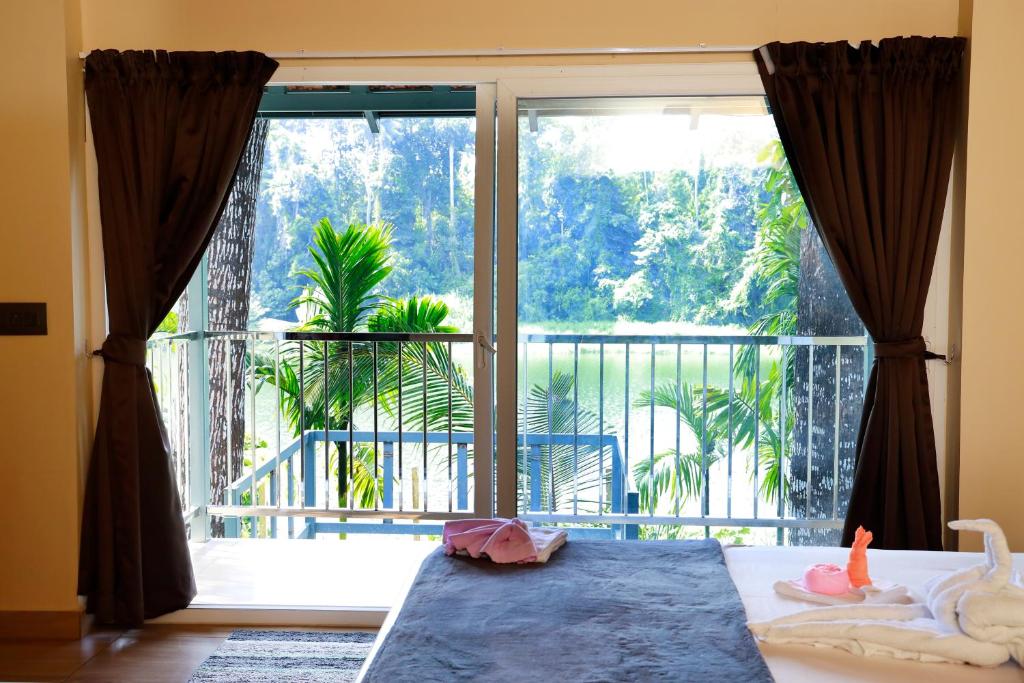 Μπαλκόνι ή βεράντα στο Nisarga Ayurveda