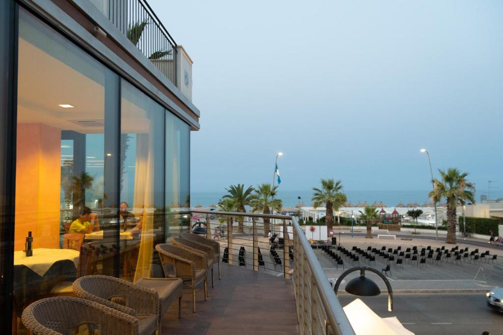 Balkón nebo terasa v ubytování Hotel La Sirenetta
