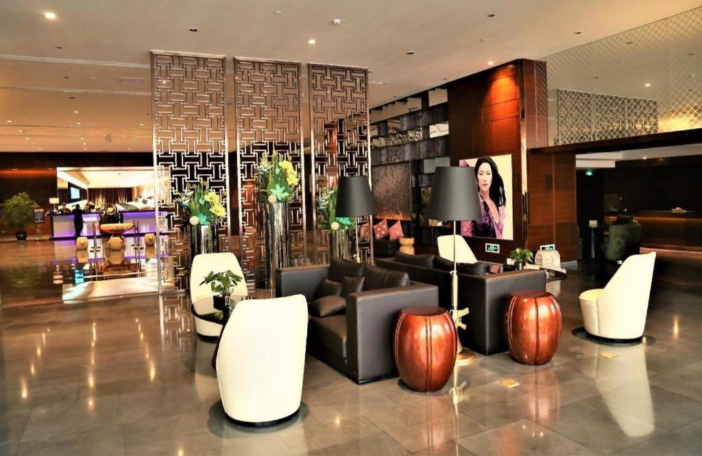 Posezení v ubytování Yongzhou Chuang Fa Cheng XiaoXiangYi Hotel