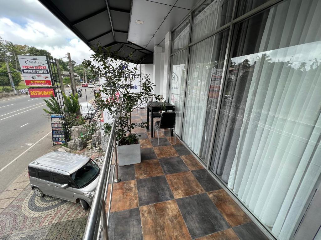 Balkón nebo terasa v ubytování Nilo Lanka Hotel