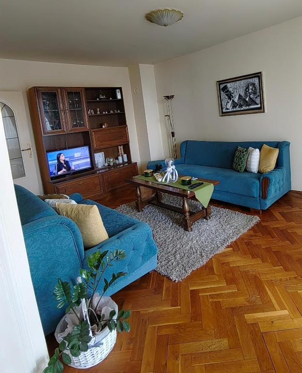Posezení v ubytování JO.RA. APARTMENT