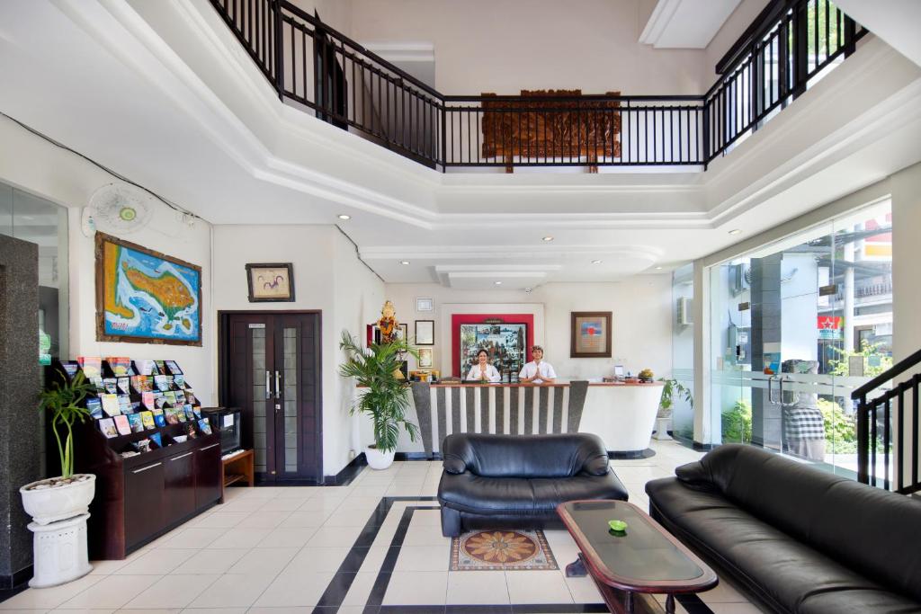 Posezení v ubytování Legian Village Hotel - CHSE Certified