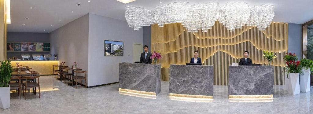 Vstupní hala nebo recepce v ubytování danfeng kelly hotel