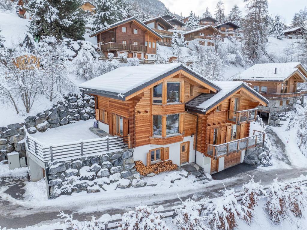 Chalet Enchanteur v zimě