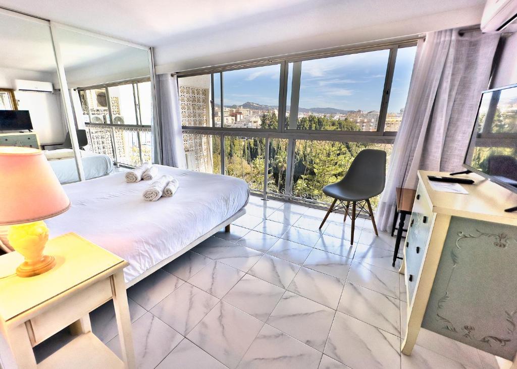 Balkón nebo terasa v ubytování Skol 727 Lovely 2 Bedroom Duplex in Marbella Center
