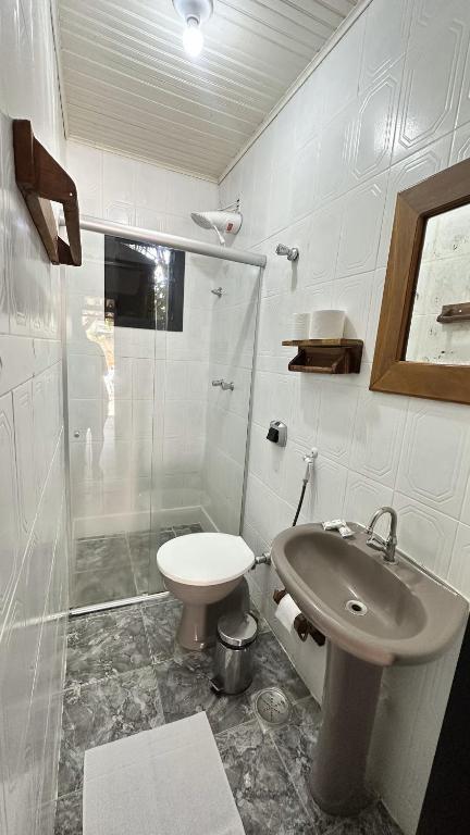 Pousada Entre Folhas - Drievoudige Kamer Met Balkon