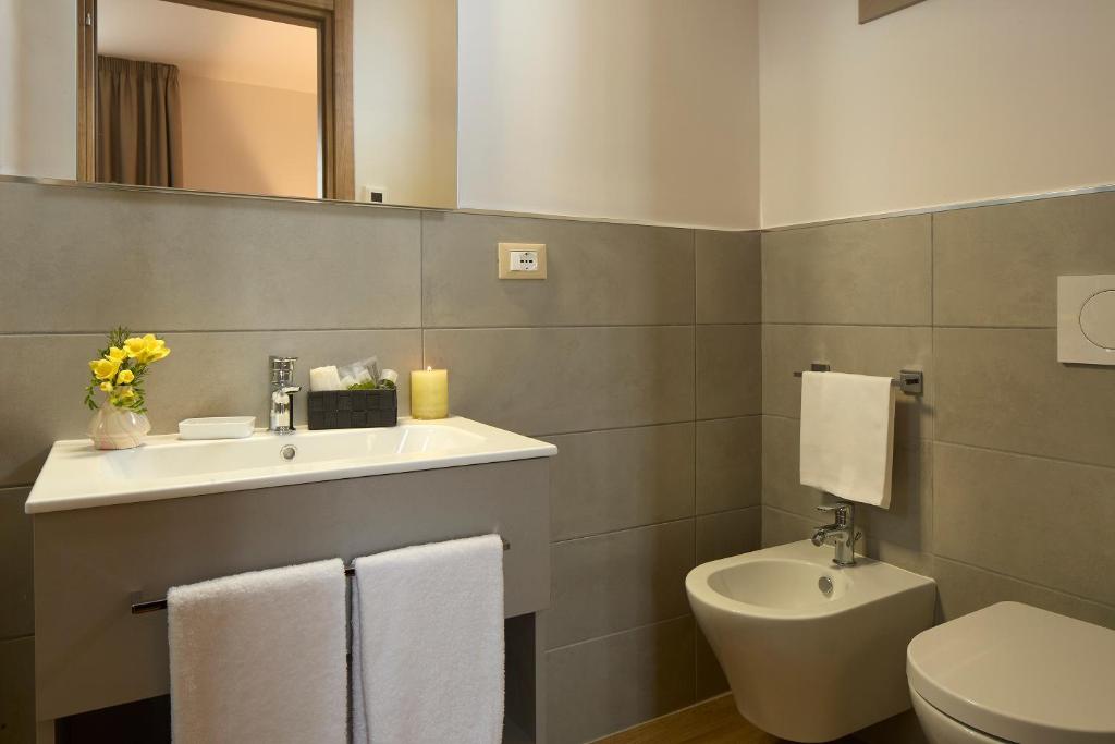 Koupelna v ubytování Luci di Assisi B&B Wellness