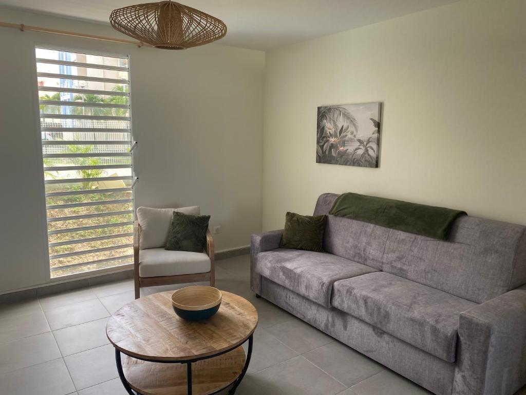 Posezení v ubytování CARIBBEAN RESIDENCE