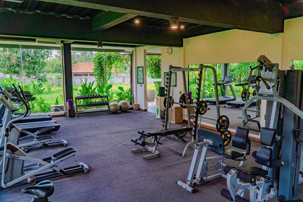 Fitness centrum a/nebo fitness zařízení v ubytování Wyndham Tamansari Jivva Resort Bali