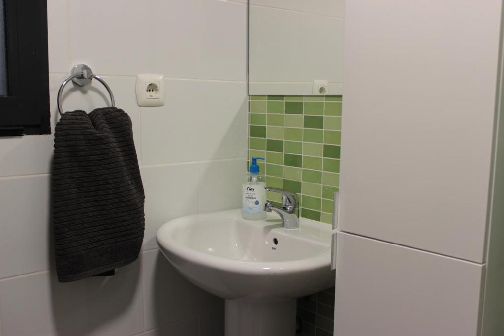 Koupelna v ubytování S215 Apartamento Las Dunas Oliva Nova