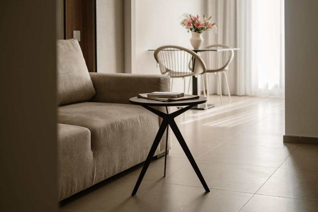 Posezení v ubytování The Sliema Suites