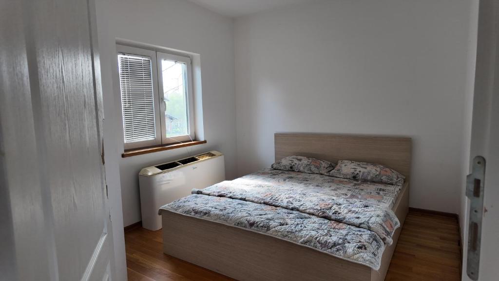 Cama o camas de una habitación en Vila Odmor na Dunavu