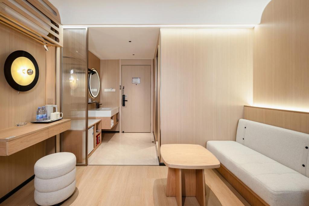 Posezení v ubytování Relax Hotel - Shenzhen Bao'an International Airport