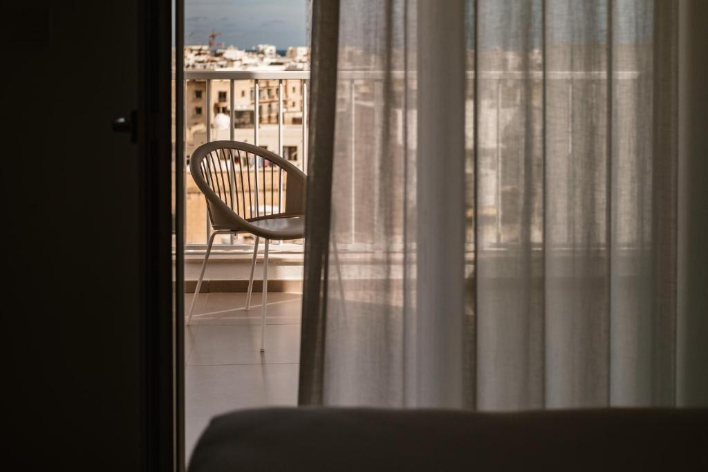 Posezení v ubytování The Sliema Suites