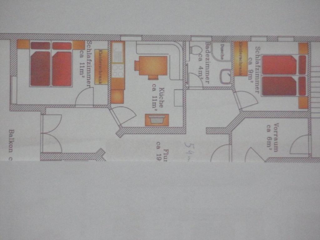 Půdorys ubytování Apartment Oberbichl