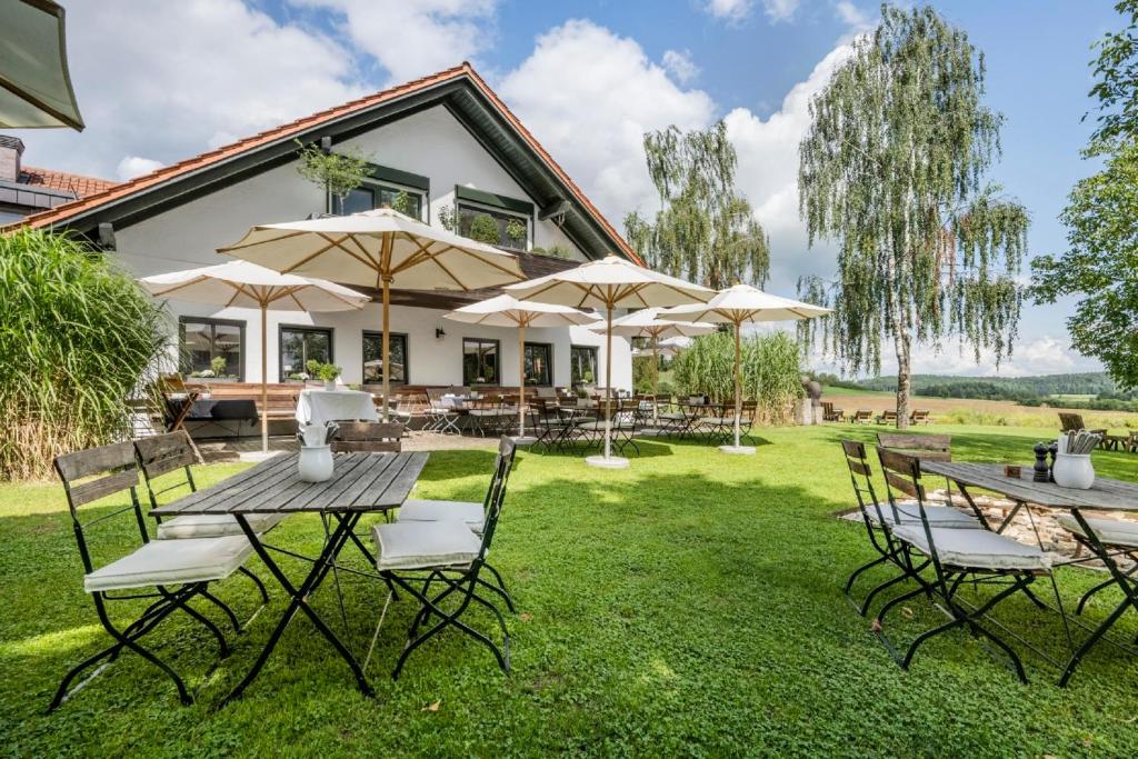 Zahrada ubytování MEIER Hilzhof