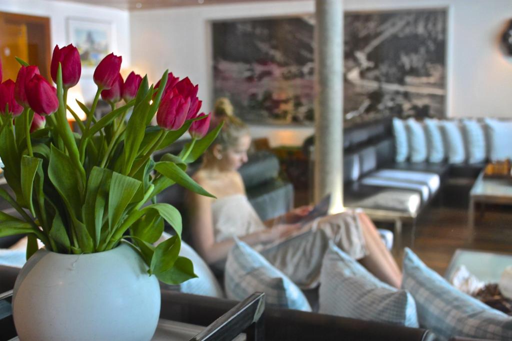 Posezení v ubytování Suitenhotel Zurbriggen