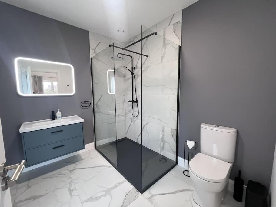 Vannituba majutusasutuses Modern Dunboyne Home