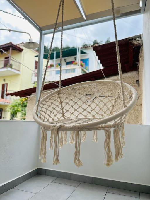 Balkón nebo terasa v ubytování Statha’s Home